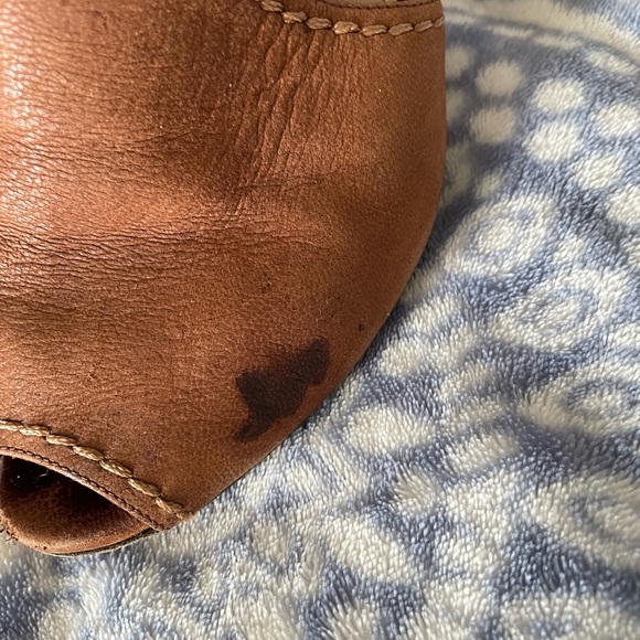 Brown suede, Prada sandal heels, size 39/8.5 - Picture 7 of 7